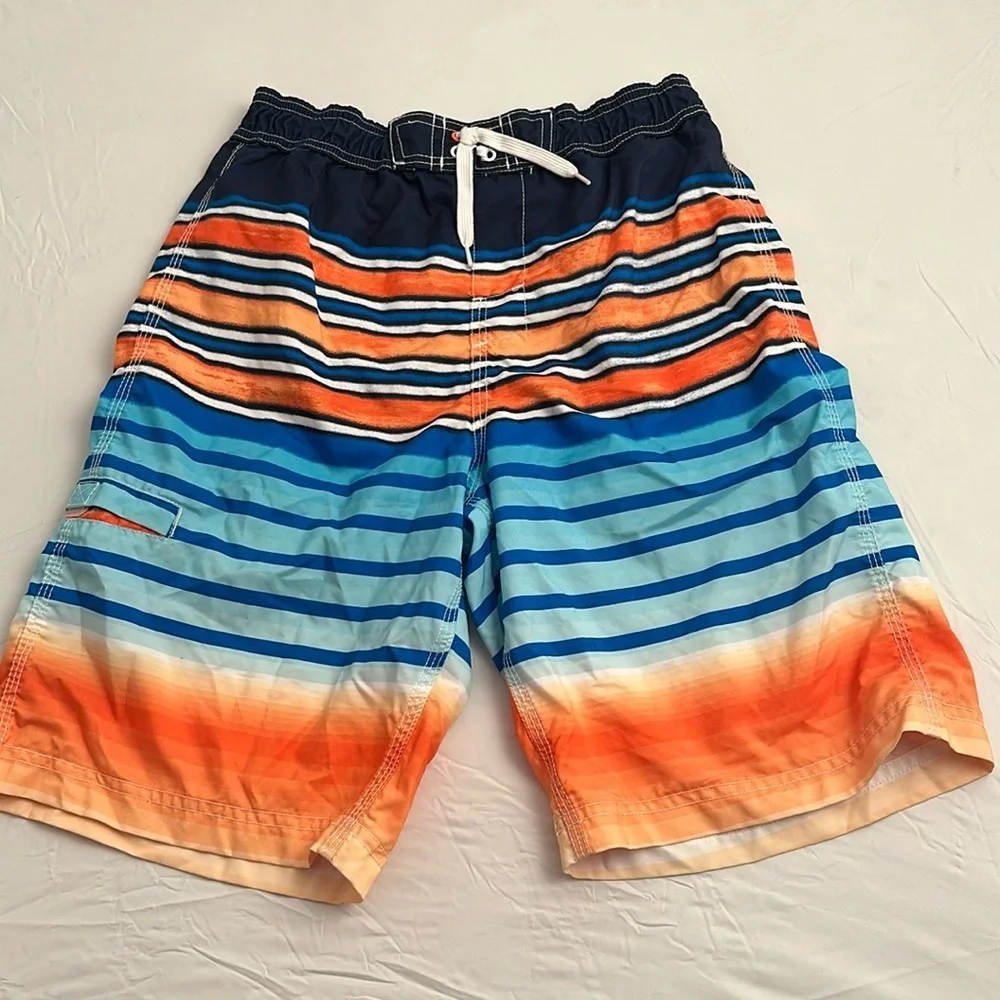 Mambo Australia multicolor lightweight lined board shorts swim trunks